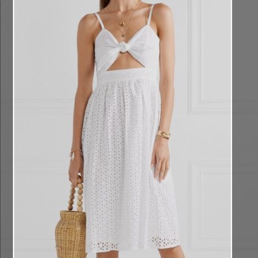 Michael Kors Eyelet White Dress